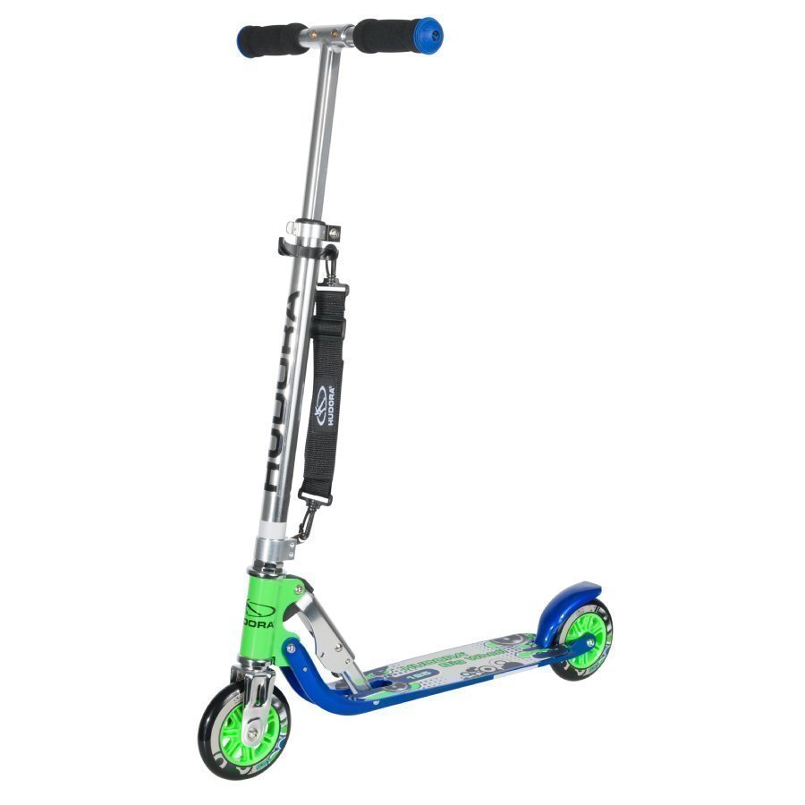 Hudora Big Wheel 125 Potkulauta Sininen / Vihreä