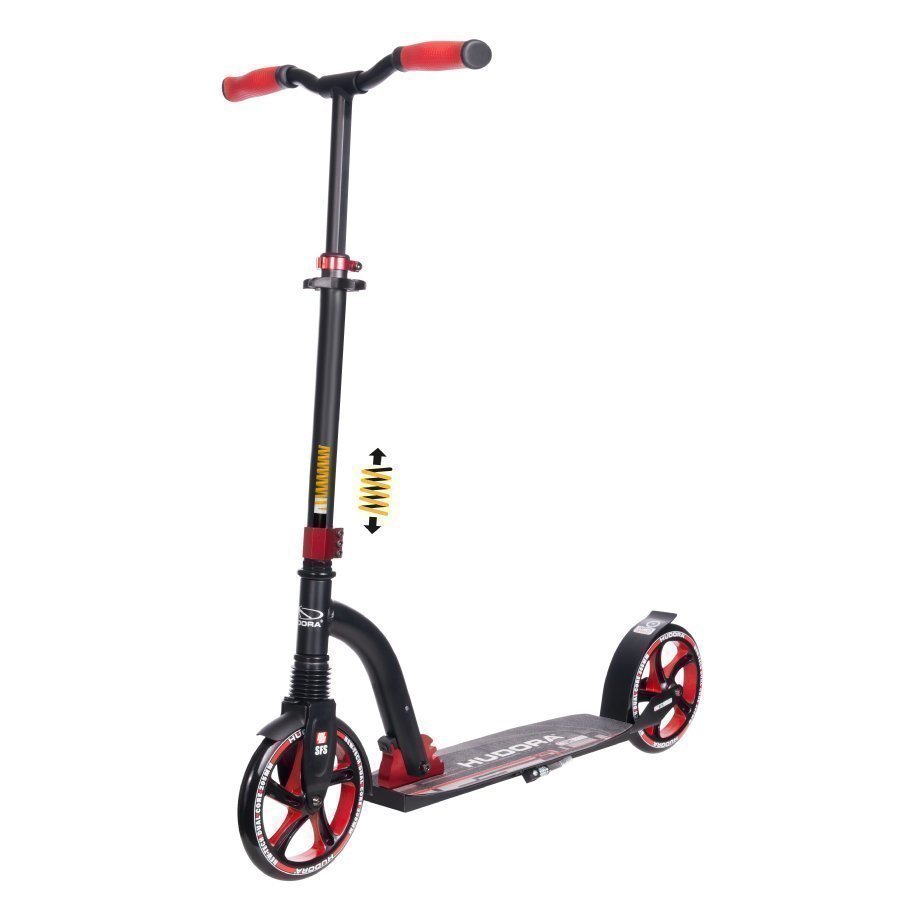 Hudora Big Wheel Flex 200 Potkulauta Punainen