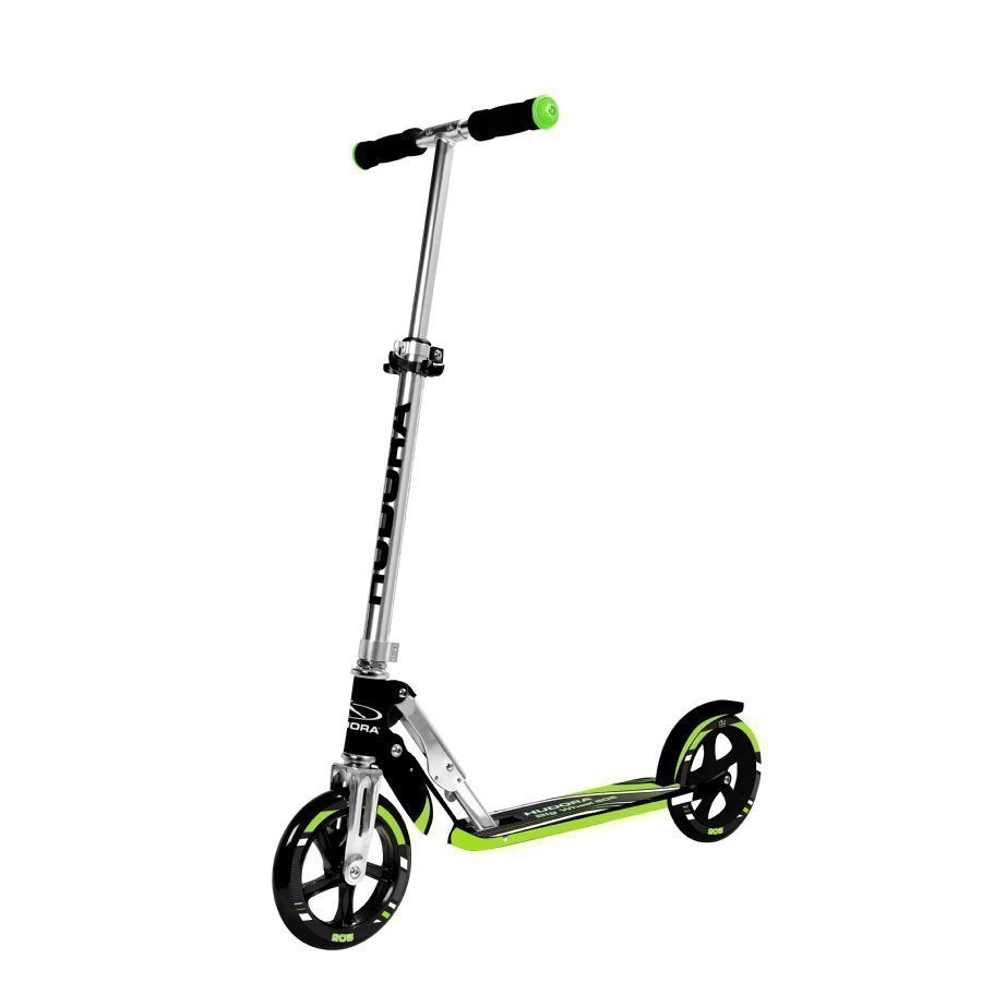 Hudora Big Wheel Rx Pro 205 Potkulauta Musta / Vihreä