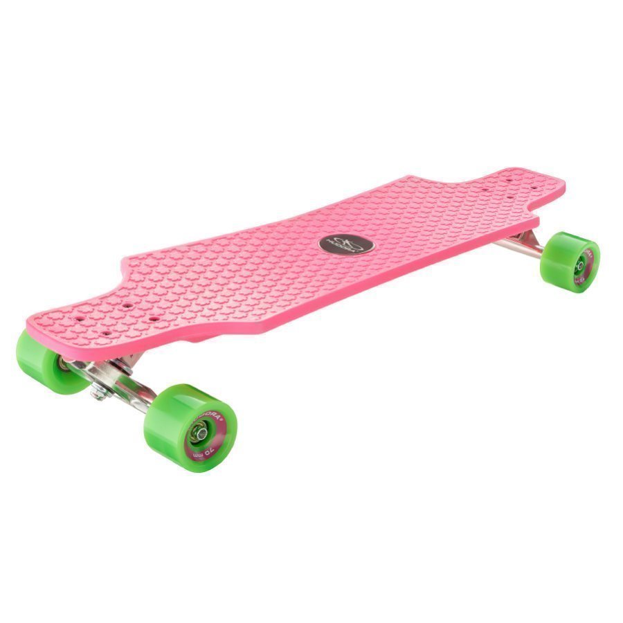 Hudora Longboard Fun Cruiser Pinkki 12712