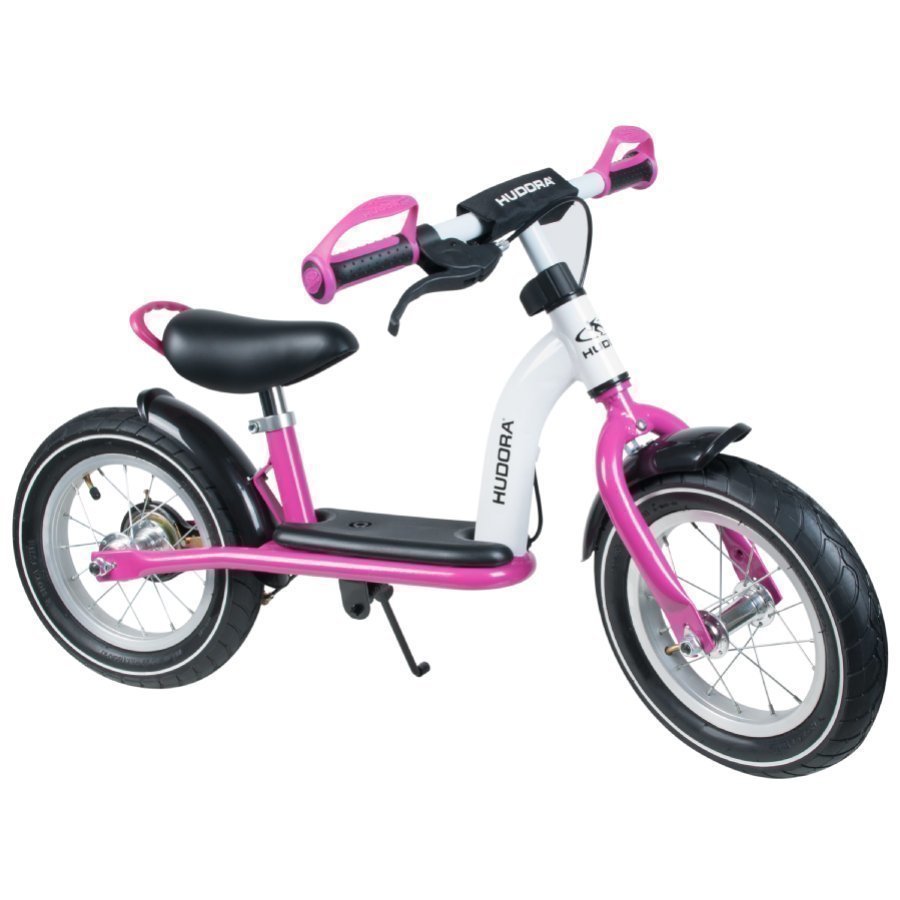 Hudora Potkupyörä Cruiser Girl 12 Alumiini Valkoinen / Pinkki