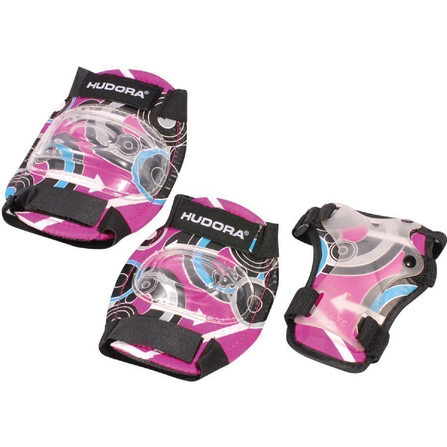 Hudora Suojavarustesetti Pink Style M 83344