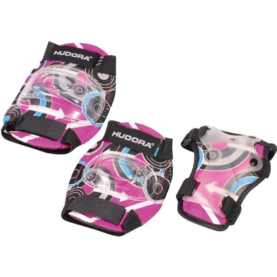 Hudora Suojavarustesetti Pink Style S 83343