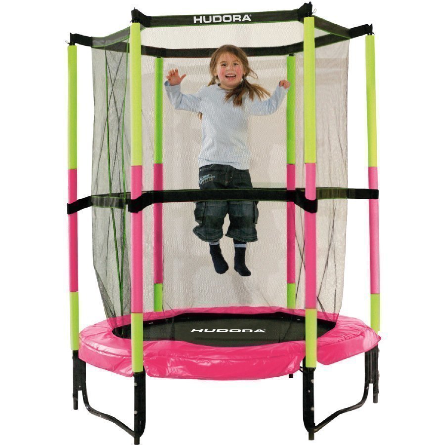 Hudora Trampoliini Jump In 140 Pinkki 65609