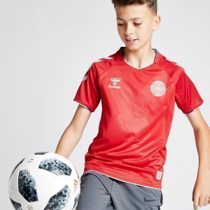 Hummel Denmark 2018/19 Home Shirt Punainen