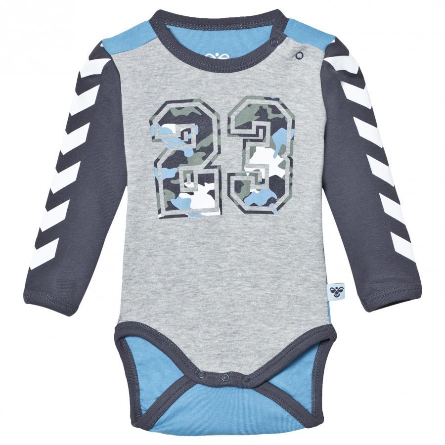 Hummel Fred Baby Body Grey Melange Body