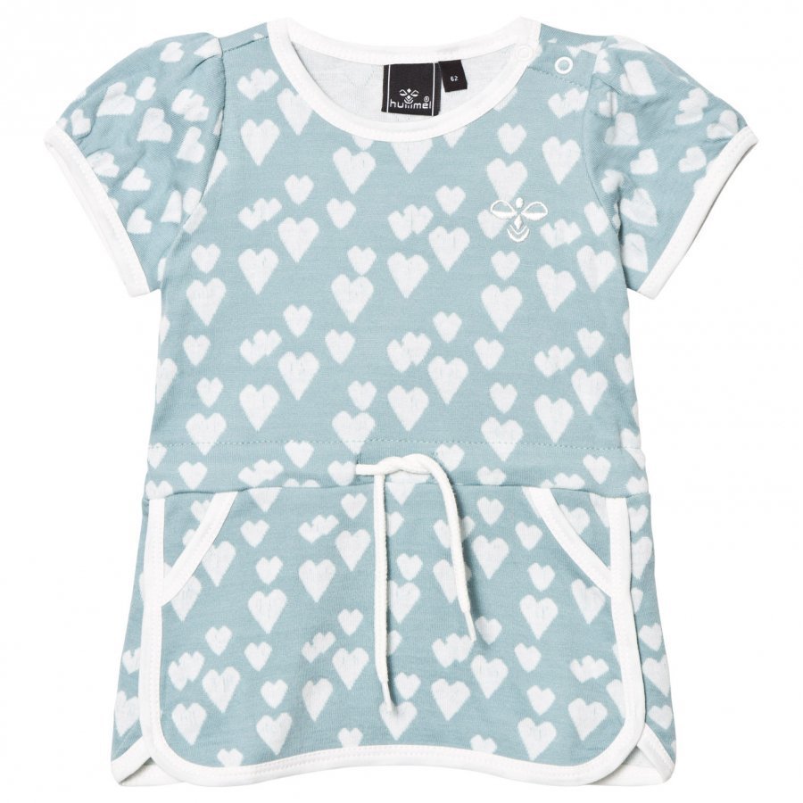 Hummel Heart Dress Stone Blue Mekko