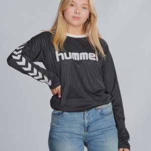Hummel Hmlclark T Shirt L/S T-Paita Musta