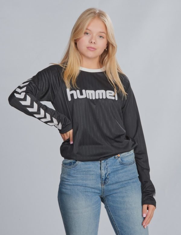 Hummel Hmlclark T Shirt L/S T-Paita Musta