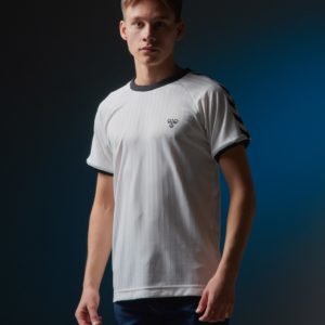 Hummel Hmlclark T Shirt S/S T-Paita Valkoinen