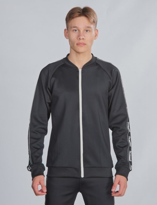 Hummel Hmljulio Zip Jacket Neule Musta