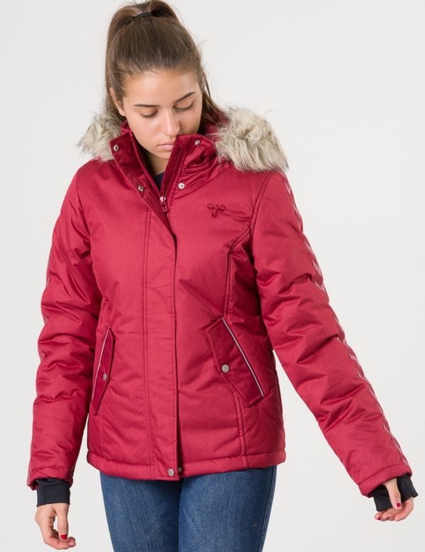 Hummel Hmltheresa Jacket Takki Punainen