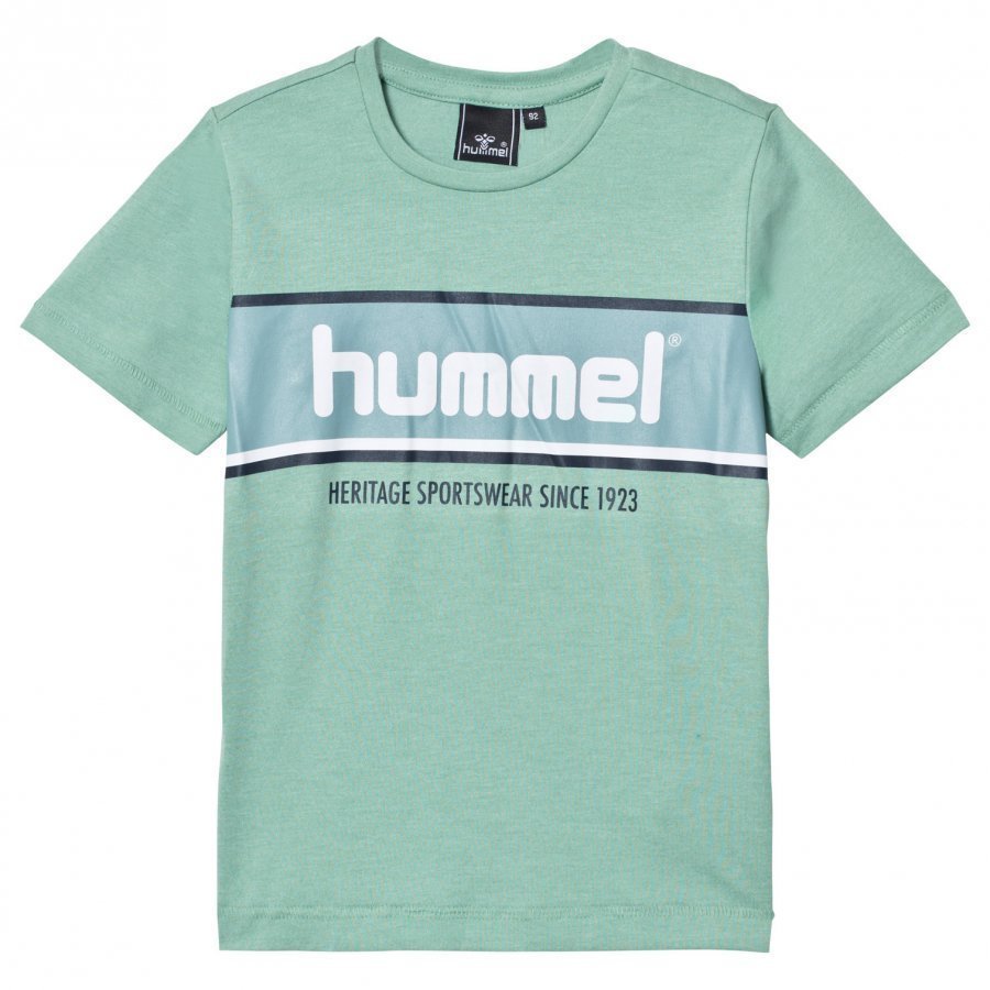 Hummel Jakob Tee Malachite Green T-Paita