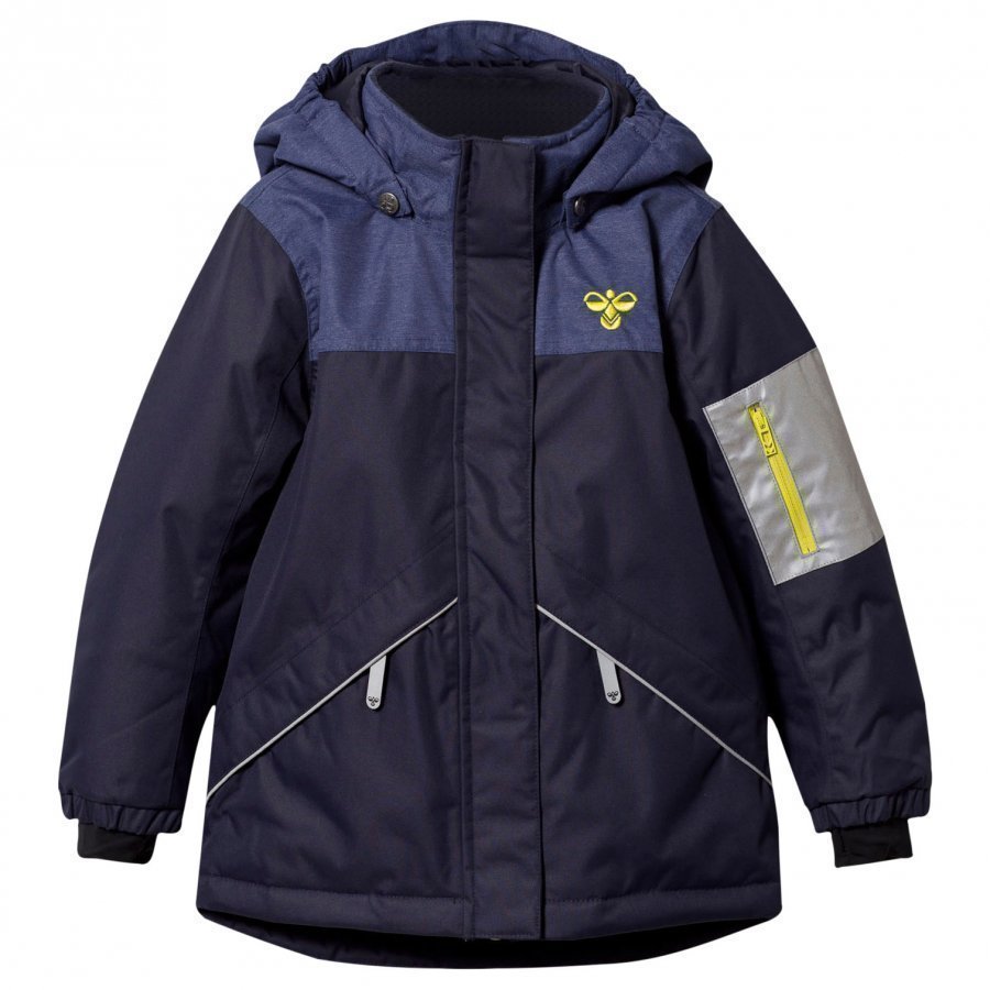 vasketøj hit Mand Hummel Stormy Ski Jacket Black Iris Toppatakki - Lastentarvikekauppa.fi