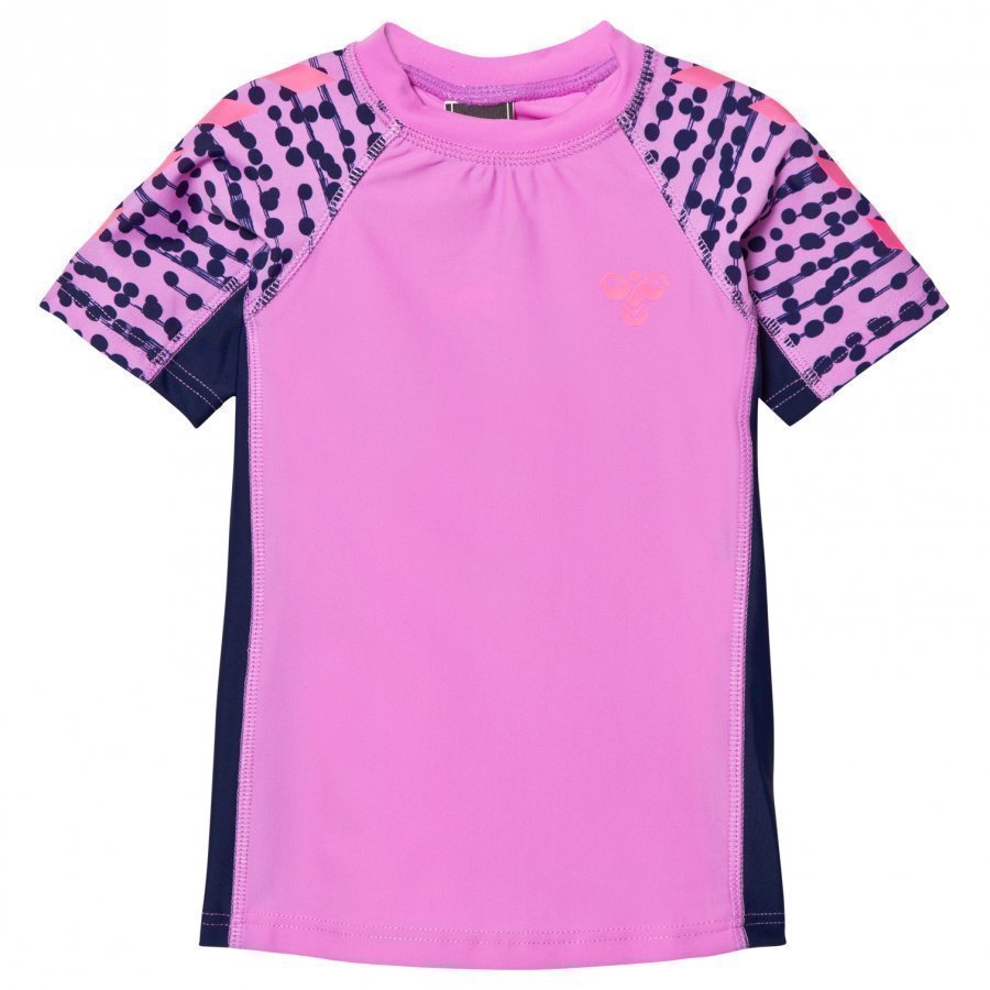 Hummel Zap Swim Tee Rododendro Uv-Paita