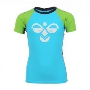 Hummel Zap Swim Tee UV-uimapuku Sininen