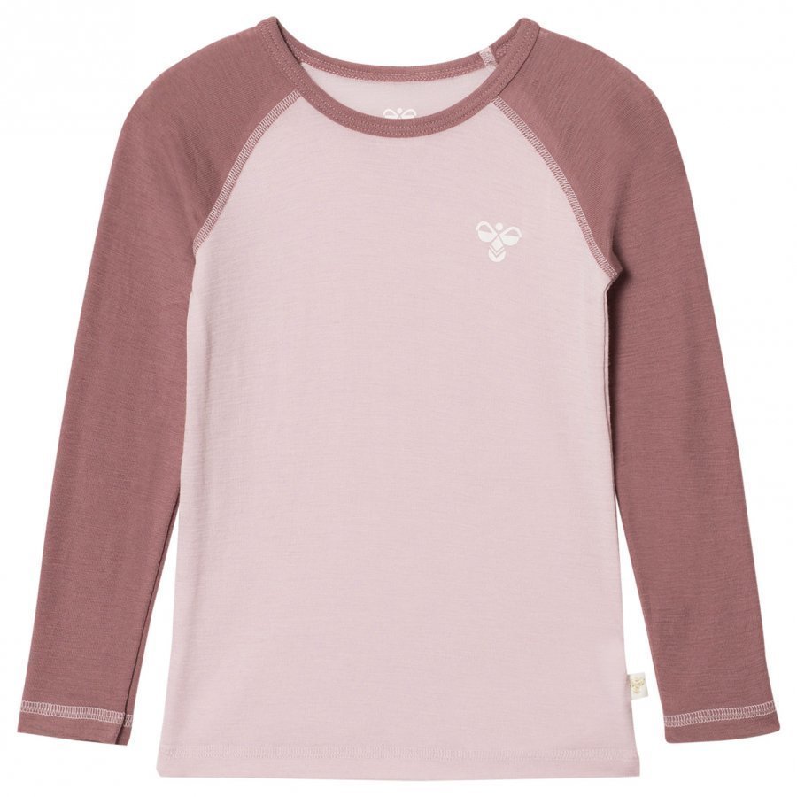 Hummelkids Alta Ls Tee Aw17 Burnished Lilac Pitkähihainen T-Paita