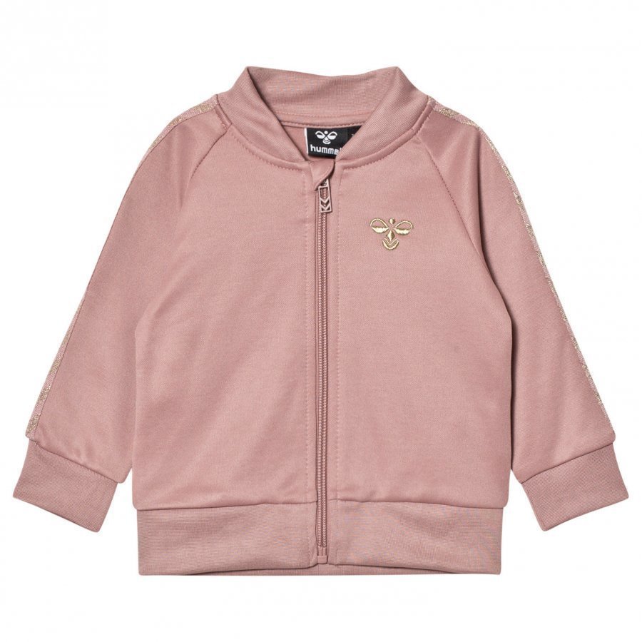 Hummelkids Tulle Zip Jacket Wood Rose Verryttelytakki