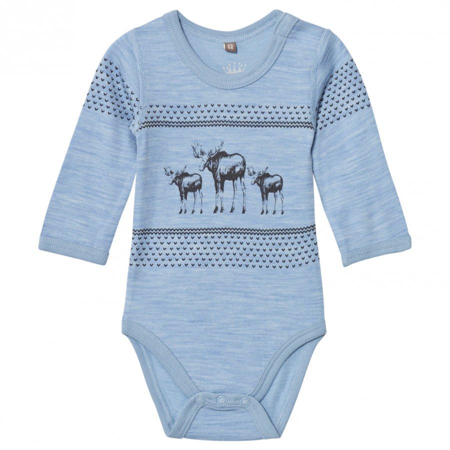 Hust & Claire Baby Body Blue Dawn Melange Body