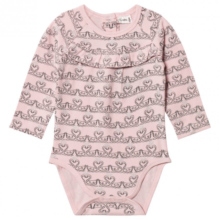 Hust & Claire Baby Body Ruffle Peach Dust Body