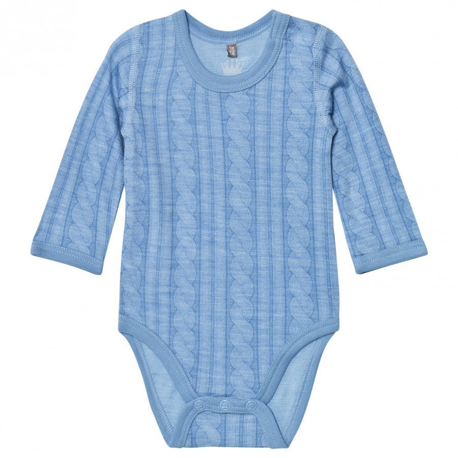 Hust & Claire Cable Baby Body Blue Dawn Body