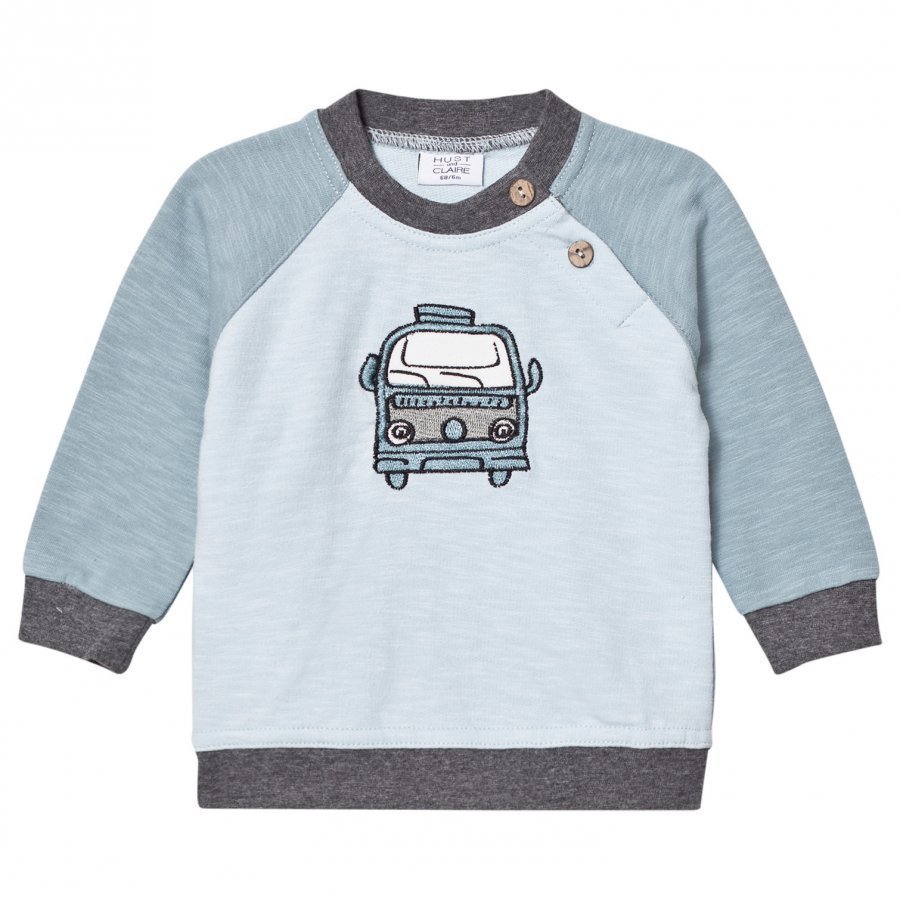 Hust & Claire Car Sweatshirt Petrol Oloasun Paita