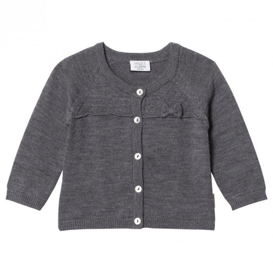 Hust & Claire Cardigan Antracite Melange Neuletakki