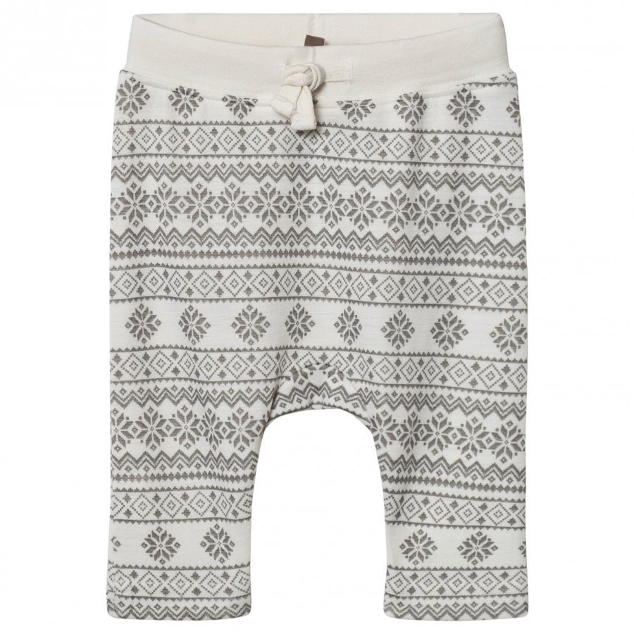 Hust & Claire Fairisle Sweatpants Off White Verryttelyhousut