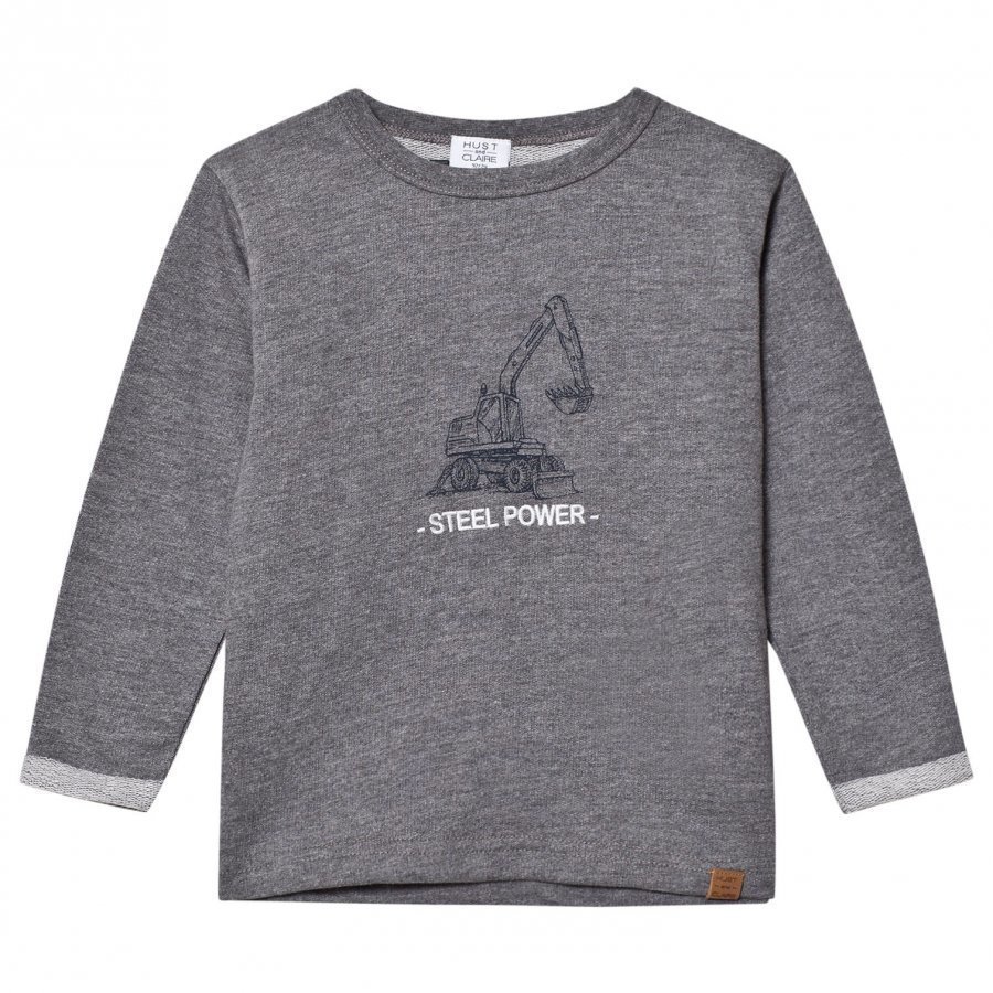 Hust & Claire Grey Sweatshirt Oloasun Paita