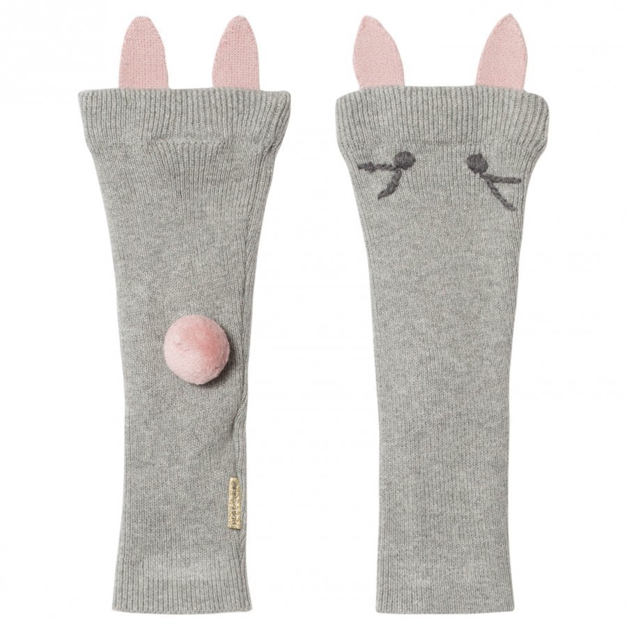 Hust & Claire Leg Warmers Light Grey Melange Säärystimet