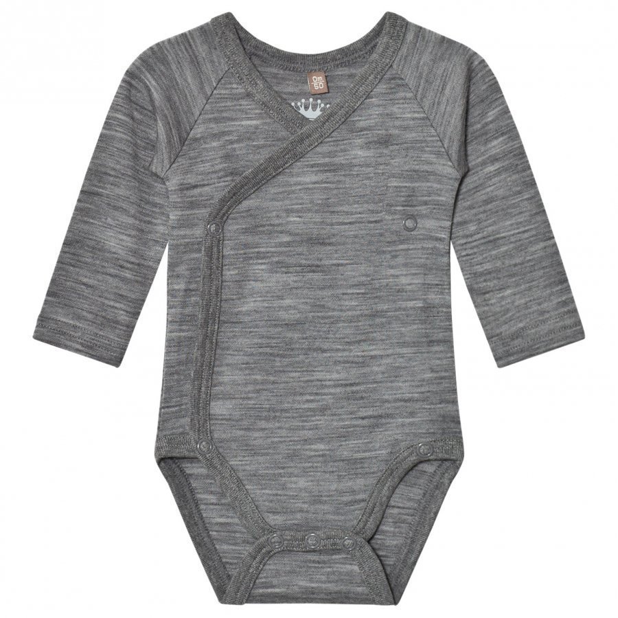 Hust & Claire Marled Wrap Body Wool Grey Body