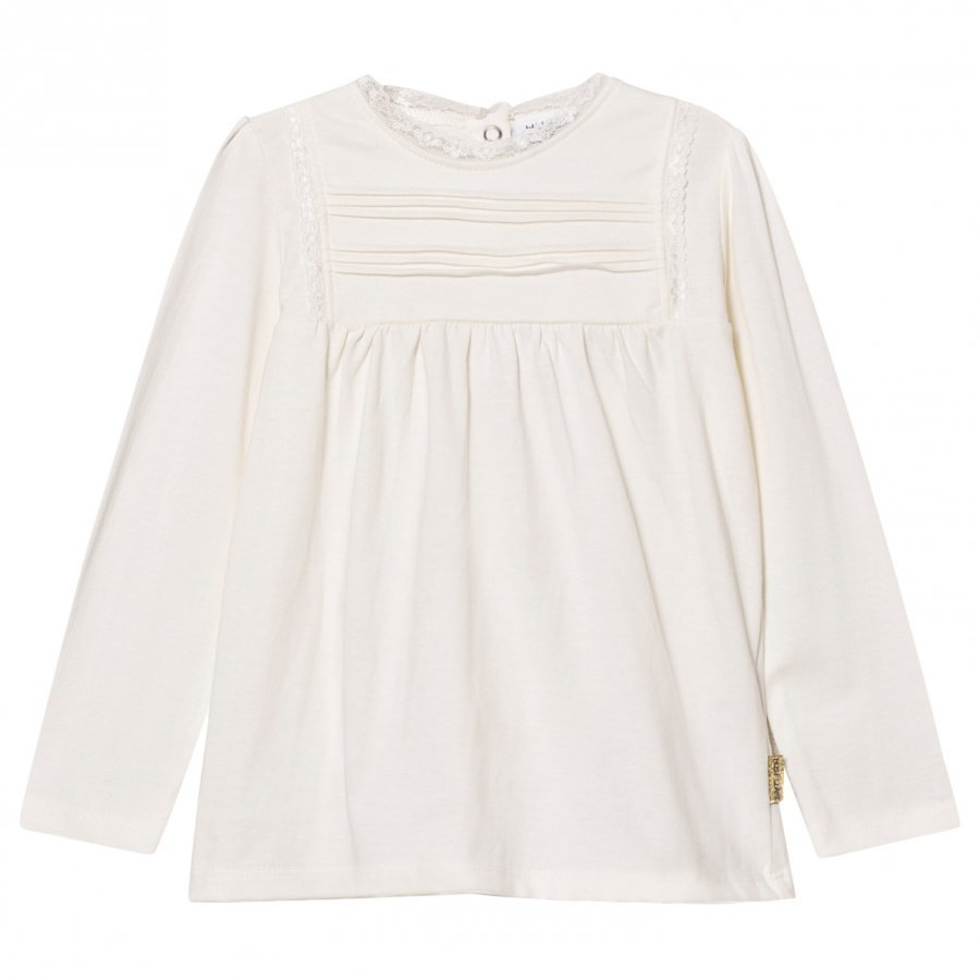 Hust & Claire Mini Top Cream Pitkähihainen T-Paita