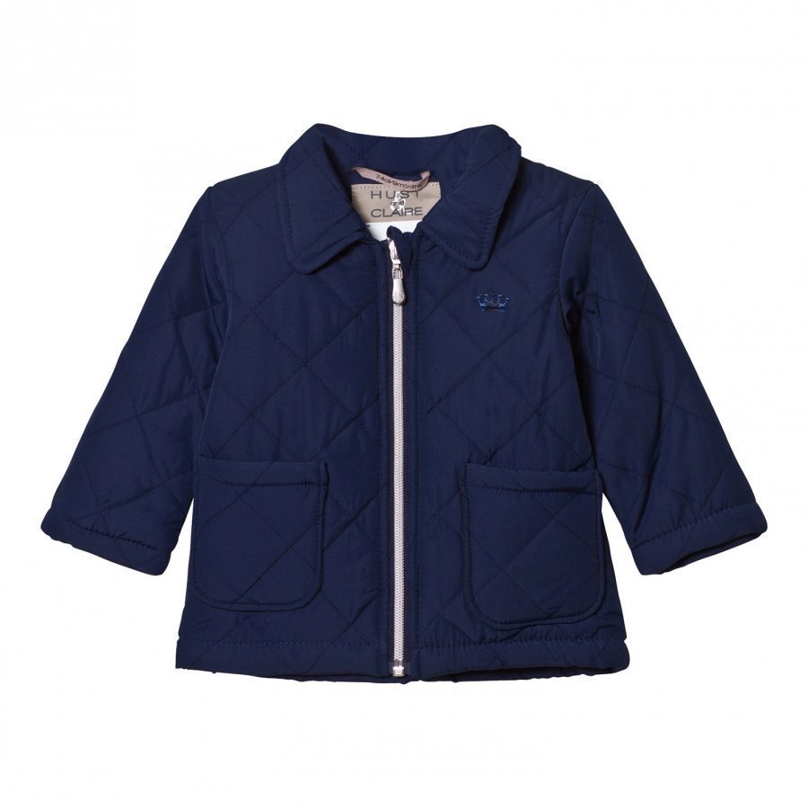 Hust & Claire Quilted Jacket Night Blue Tikkitakki