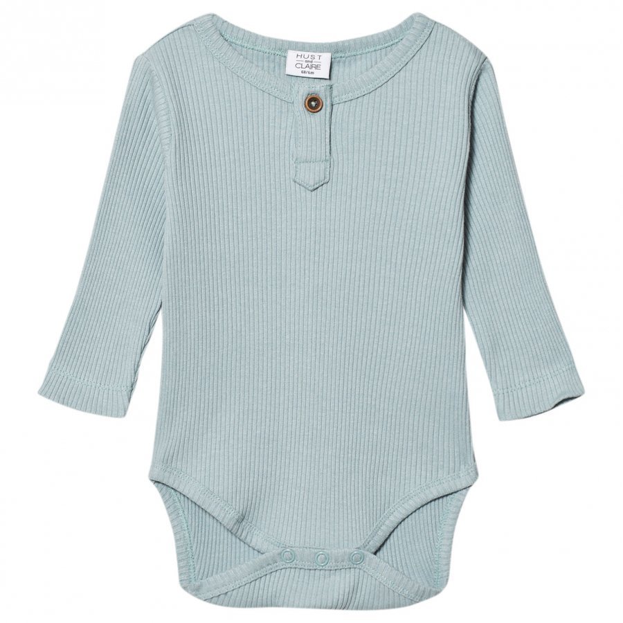 Hust & Claire Ribbed Baby Body Petrol Body