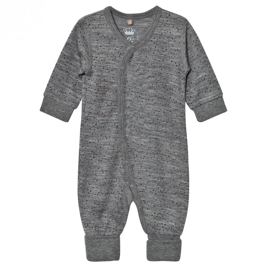 Hust & Claire Spotted One-Piece Wool Grey Body