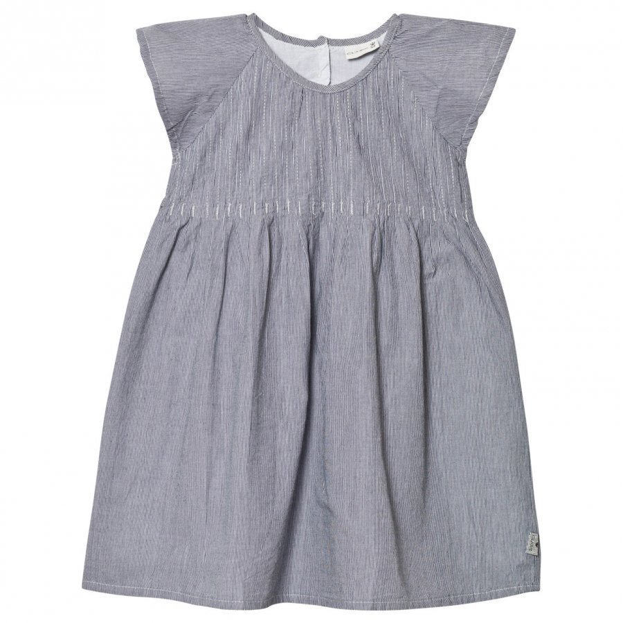 Hust & Claire Striped Dress Blue Juhlamekko