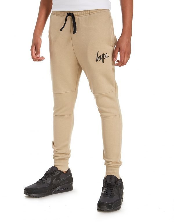 Hype Slim Jogging Pants Sand / Black