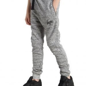 Hype Zip Pocket Pants Grey Marl / Black