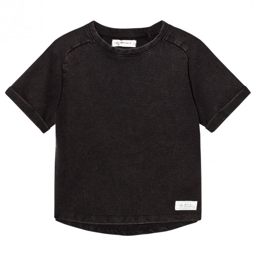 I Dig Denim Ben Sweater Tee Black Washed T-Paita