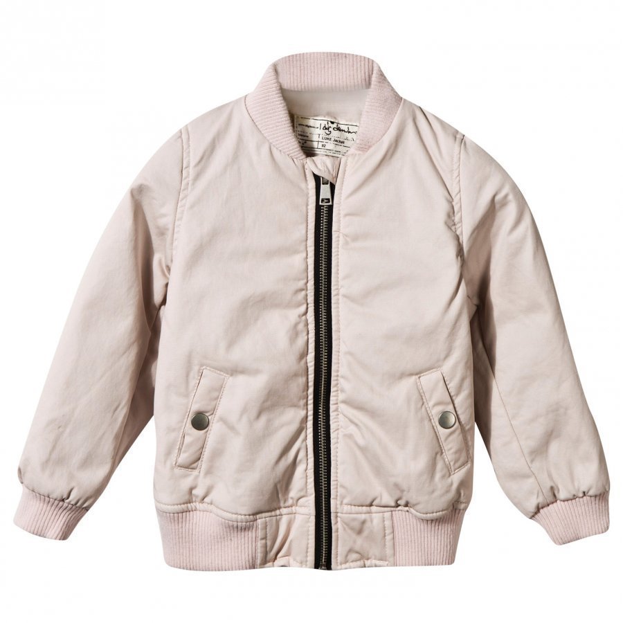 I Dig Denim Luke Jacket Pink Bomber Takki