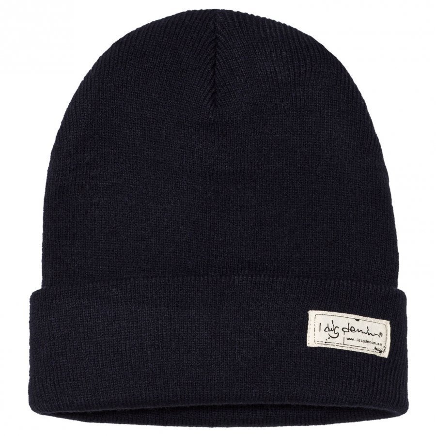 I Dig Denim Morris Beanie Dark Blue Pipo