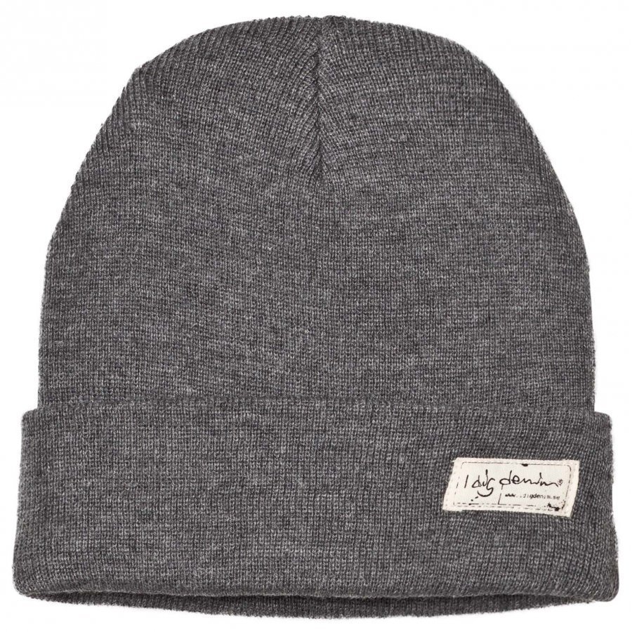 I Dig Denim Morris Beanie Grey Melange Pipo