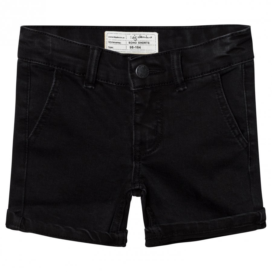 I Dig Denim Soho Shorts Black Farkkushortsit