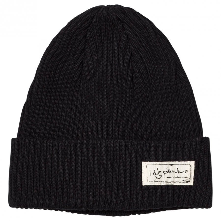 I Dig Denim Zeke Beanie Black Pipo