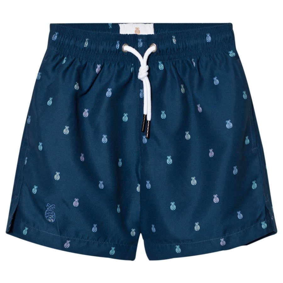 Ia Bon Swimshorts Dark Blue Uimapuku