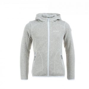 Icepeak Reay Junior Fleece Zip Hood Vetoketjuhuppari Harmaa