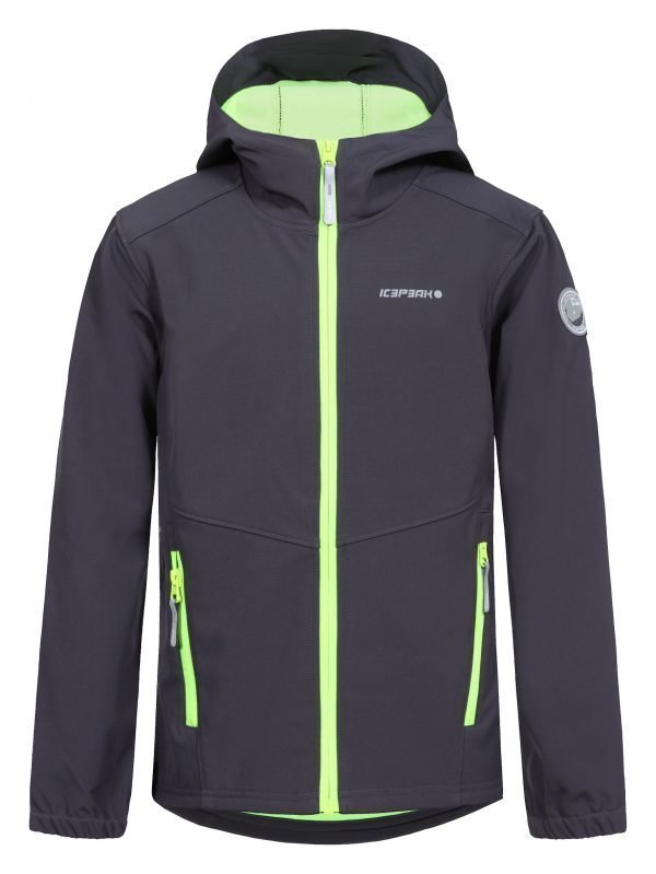 Icepeak Teiko Softshell Takki Lasten Savunharmaa