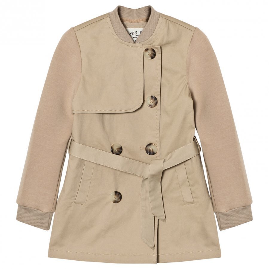 Ikks Beige Trench Coat Trenssitakki