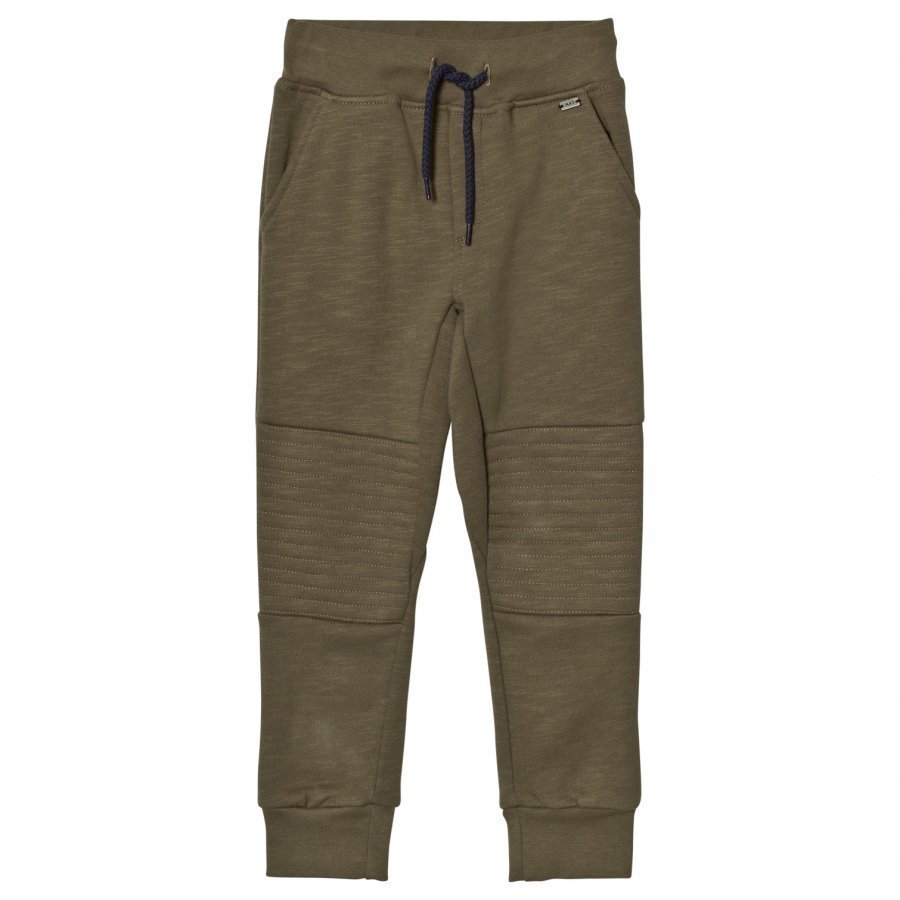 Ikks Khaki Paneled Sweat Pants Verryttelyhousut