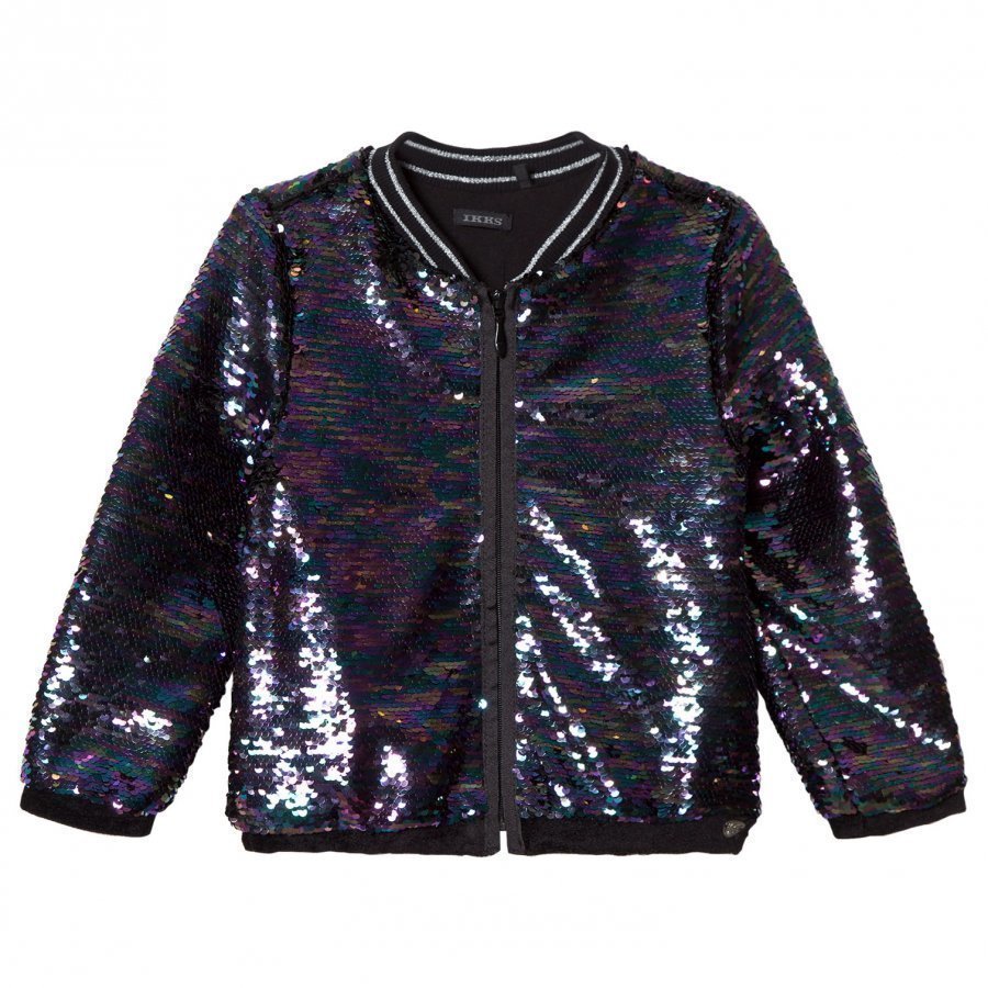 Ikks Multi Sequin Bomber Jacket Bomber Takki